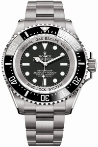 Replica 126067 Black Rolex Deepsea Challenge 50mm Mens Watch