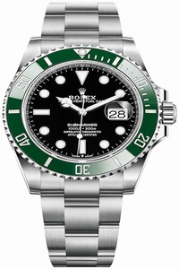 Replica 126610LV Kermit Rolex Oyster Perpetual Submariner 41mm Mens Watch