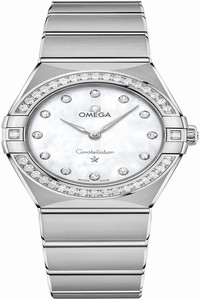Replica 131.15.28.60.55.001 Omega Constellation Manhattan Quartz 28mm Ladies Watch