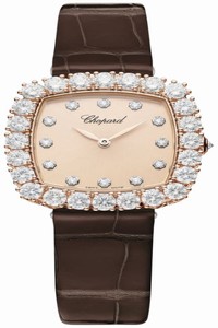 Replica 13A386-5107 Chopard L'Heure Du Diamant Cushion Ladies Watch