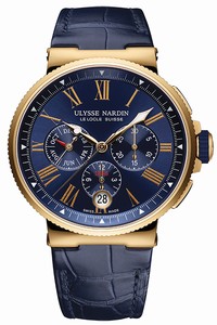 Replica 1532-150/43 Ulysse Nardin Marine Chronograph Annual Calendar 43mm Mens Watch