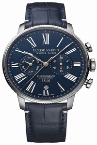 Replica 1533-320le-3a-175/1b Ulysse Nardin Marine Torpilleur Annual Chronograph 44mm Mens Watch