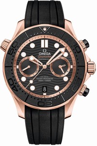 Replica 210.62.44.51.01.001 Omega Seamaster Diver 300m Co-Axial Master Chronometer Chronograph 44mm Mens Watch