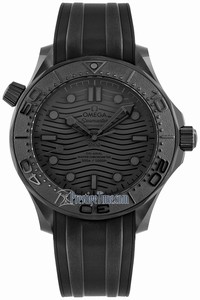 Replica 210.92.44.20.01.003 Black Black Omega Seamaster Diver 300m Co-Axial Master Chronometer 43.5mm Mens Watch