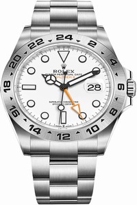 Replica 226570 White Rolex Explorer II 42mm Mens Watch