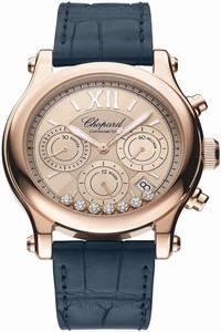 Replica 274653-5001 Chopard Happy Sport Chrono 40mm Ladies Watch