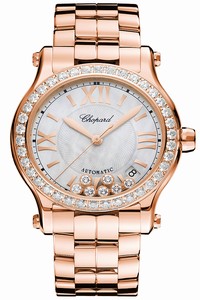 Replica 274808-5007 Chopard Happy Sport Automatic 36mm Ladies Watch