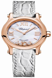 Replica 274893-5009 Chopard Happy Sport Automatic 30mm Ladies Watch