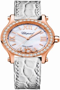 Replica 274893-5010 Chopard Happy Sport Mini Automatic 30mm Ladies Watch