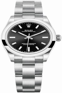 Replica 277200 Black Rolex Oyster Perpetual 31mm Ladies Watch