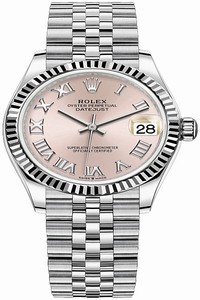 Replica 278274 Pink Roman Jubilee Rolex Datejust 31mm Stainless Steel Ladies Watch