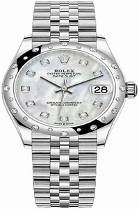 Replica 278344rbr MOP Diamond Jubilee Rolex Datejust 31mm Stainless Steel Ladies Watch
