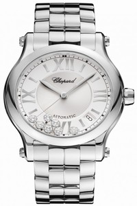 Replica 278559-3002 Chopard Happy Sport Medium Automatic 36mm Ladies Watch