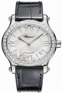 Replica 278559-3003 Chopard Happy Sport Medium Automatic 36mm Ladies Watch