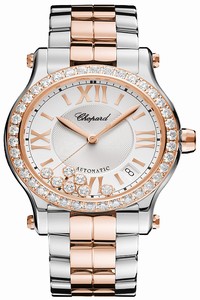 Replica 278559-6004 Chopard Happy Sport Medium Automatic 36mm Ladies Watch