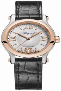 Replica 278573-6013 Chopard Happy Sport Mini Automatic 30mm Ladies Watch