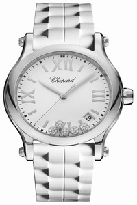 Replica 278582-3001 Chopard Happy Sport Round Quartz 36mm Ladies Watch