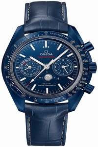 Replica 304.93.44.52.03.001 Blue Side of the Moon Omega Speedmaster Moonphase Co-Axial Master Chronometer Chronograph 44.25mm Mens Watch
