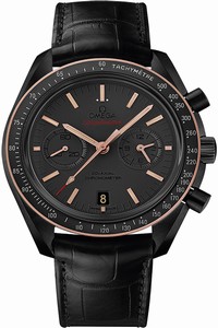 Replica 311.63.44.51.06.001 DARK SIDE OF THE MOON SEDNA BLACK Omega Speedmaster Moonwatch Co-Axial Chronograph Mens Watch