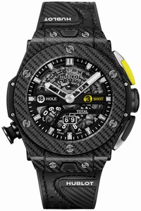 Replica 416.YT.1120.VR Golf Black Carbon Hublot UNICO Golf 45mm Mens Watch