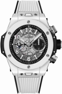 Replica 421.hx.1170.rx White Ceramic Hublot Big Bang UNICO 44mm Mens Watch