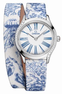 Replica 428.17.26.60.04.001 Omega De Ville Mini Tresor Quartz 26mm Ladies Watch