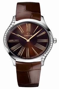 Replica 428.18.36.60.13.001 Omega De Ville Tresor Quartz 36mm Ladies Watch