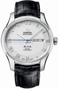 Replica 431.13.41.22.02.001 Omega De Ville Annual Calendar Mens Watch