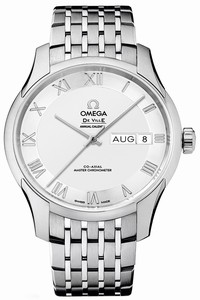 Replica 433.10.41.22.02.001 Omega De Ville Hour Vision Annual Calendar Co-Axial Master Chronometer 41mm Mens Watch