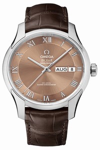 Replica 433.13.41.22.10.001 Omega De Ville Hour Vision Annual Calendar Co-Axial Master Chronometer 41mm Mens Watch