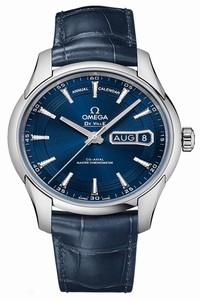 Replica 433.33.41.22.03.001 Omega De Ville Hour Vision Annual Calendar Co-Axial Master Chronometer 41mm Mens Watch
