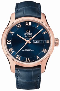 Replica 433.53.41.22.03.001 Omega De Ville Hour Vision Annual Calendar Co-Axial Master Chronometer 41mm Mens Watch