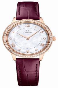 Replica 434.58.30.60.55.001 Omega De Ville Prestige Quartz 30mm Ladies Watch