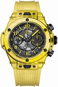 Replica 441.JY.4909.RT Yellow Sapphire Hublot Big Bang UNICO 42mm Mens Watch
