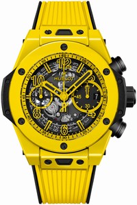 Replica 441.cy.471y.rx Yellow Magic Hublot Big Bang UNICO 42mm Mens Watch