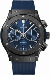 Replica 521.cm.7170.rx Ceramic Blue Hublot Classic Fusion Chronograph 45mm Mens Watch
