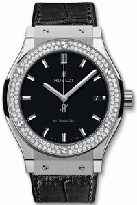 Replica 542.nx.1171.lr.1104 Hublot Classic Fusion Automatic Titanium 42mm Mens Watch