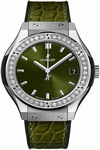 Replica 581.NX.8970.LR.1104 Hublot Classic Fusion Quartz 33mm Ladies Watch