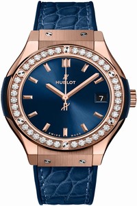 Replica 581.ox.7180.lr.1104 Hublot Classic Fusion Quartz 33mm Ladies Watch
