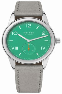 Replica 726 Electric Green Nomos Glashutte Club 38 Campus 38.5mm Mens Watch