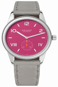 Replica 728 Deep Pink Nomos Glashutte Club 38 Campus 38.5mm Mens Watch