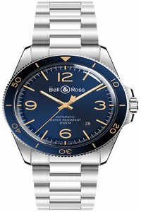 Replica BRV292-BU-G-ST/SST Aeronavale Bell & Ross BR V2-92 Mens Watch