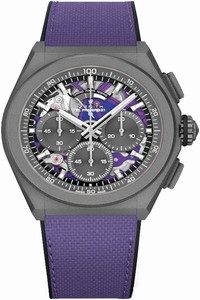 Replica 97.9001.9004/80.r922 Ultraviolet Zenith Defy El Primero 21 Mens Watch