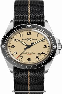 Replica BRV292-BEI-ST/SF Military Beige Bell & Ross BR V2-92 Mens Watch