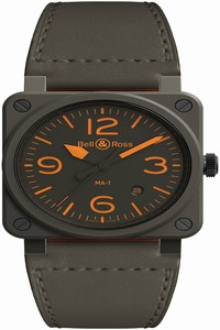 Replica BR0392-KAO-CE/SCA MA-1 Pilot Bell & Ross BR03-92 Automatic 42mm Mens Watch