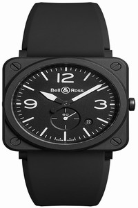 Replica BRS-BL-CEM Bell & Ross BR-S Ceramic Quartz 39mm Midsize Watch