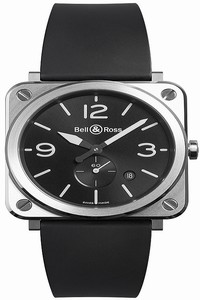 Replica BRS-BLC-ST Steel Bell & Ross BR S Quartz 39mm Midsize Watch
