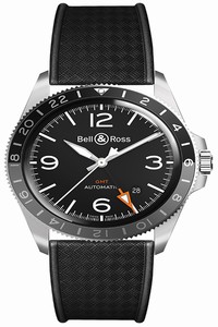 Replica BRV293-BL-ST/SRB Bell & Ross BR V2-93 GMT Mens Watch
