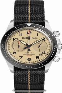 Replica BRV294-BEI-ST/SF Military Beige Bell & Ross BR V2-94 Mens Watch