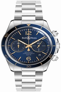 Replica BRV294-BU-G-ST/SST Aeronavale Bell & Ross BR V2-94 Mens Watch